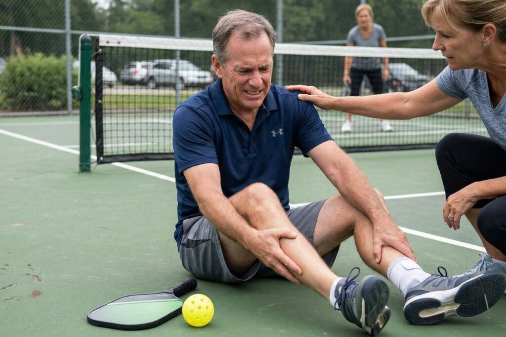 Popped Calf Achilles Pain Pickleball cover photo thumbnail