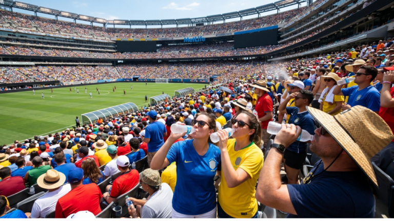 World Cup MetLife Stadium heat safety NJ