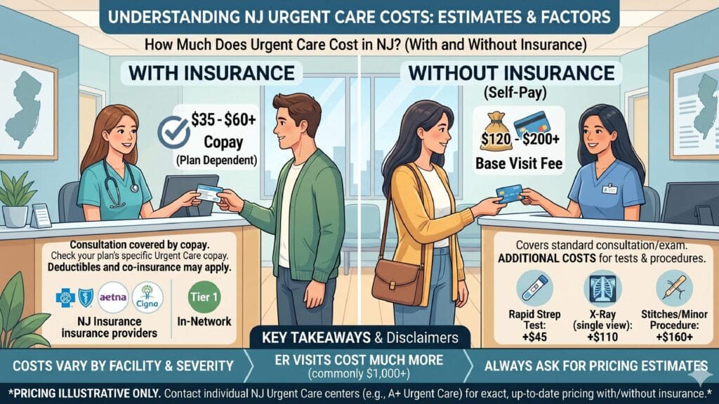 Urgent care costs