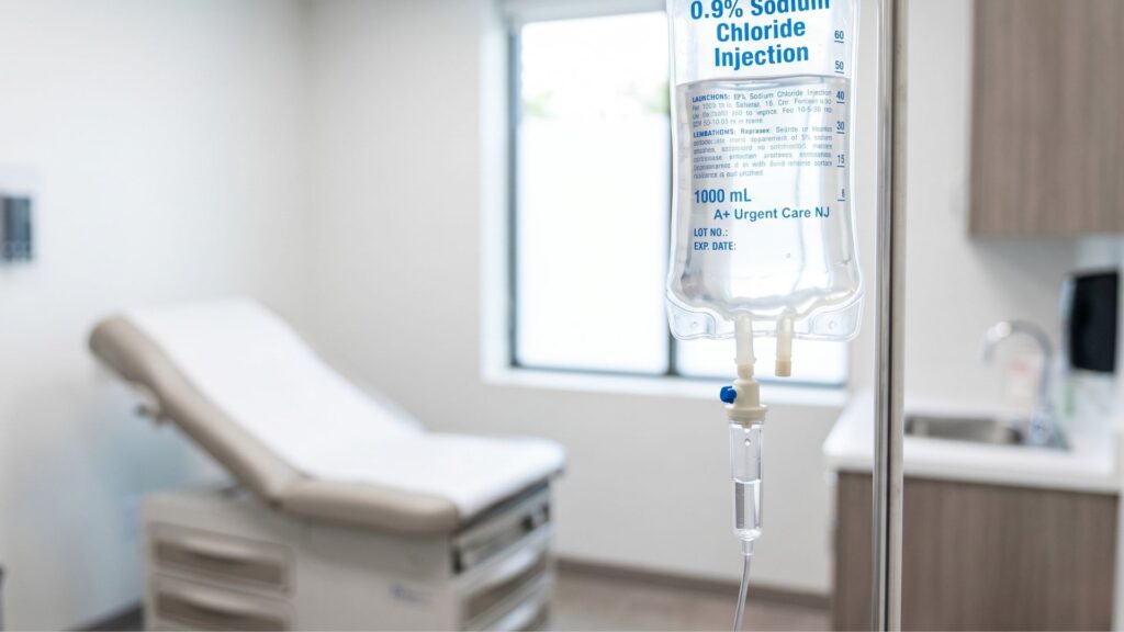 When is dehydration an emergency IV fluids NJ
