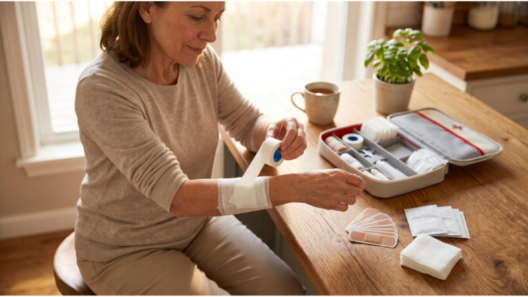 photographic, first aid at home