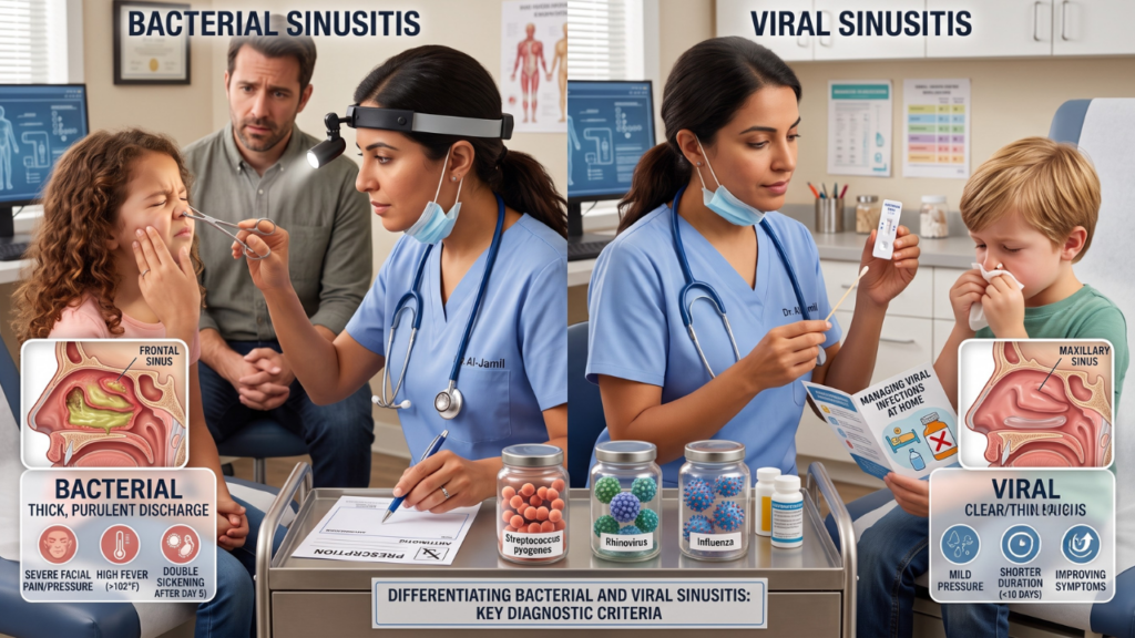 Sinus infection Bacteria vs Vital