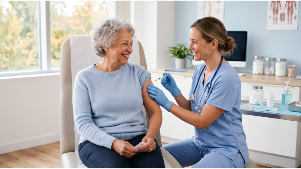family or older adult vaccination