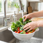 washing produce